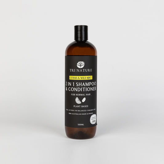 2 in 1 Shampoo/Conditioner - Citrus & Wild Mint