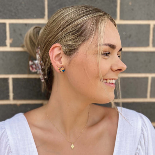 Sunset Sparkle  | Statement Studs
