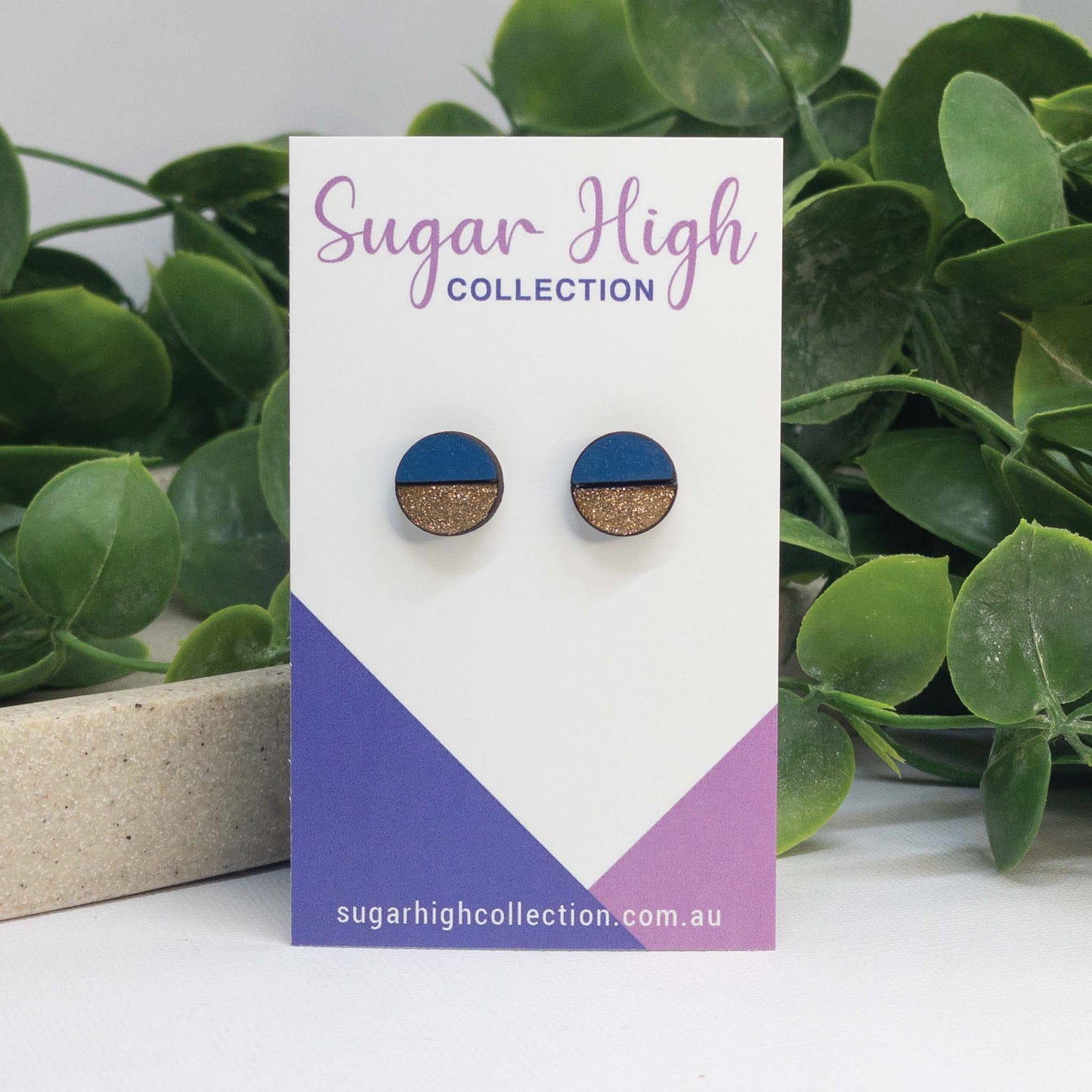 Moon Sparkle  | Statement Studs