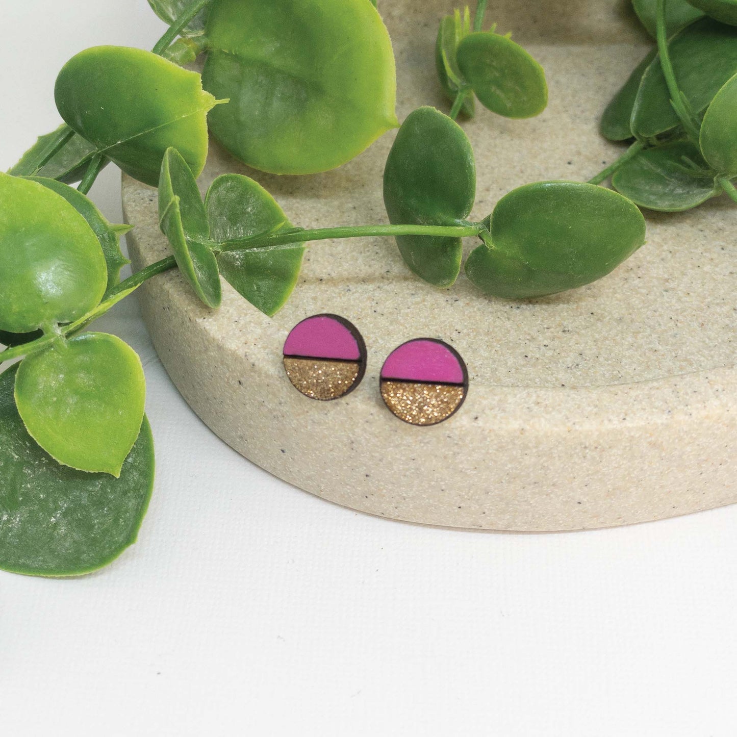 Moon Sparkle  | Statement Studs