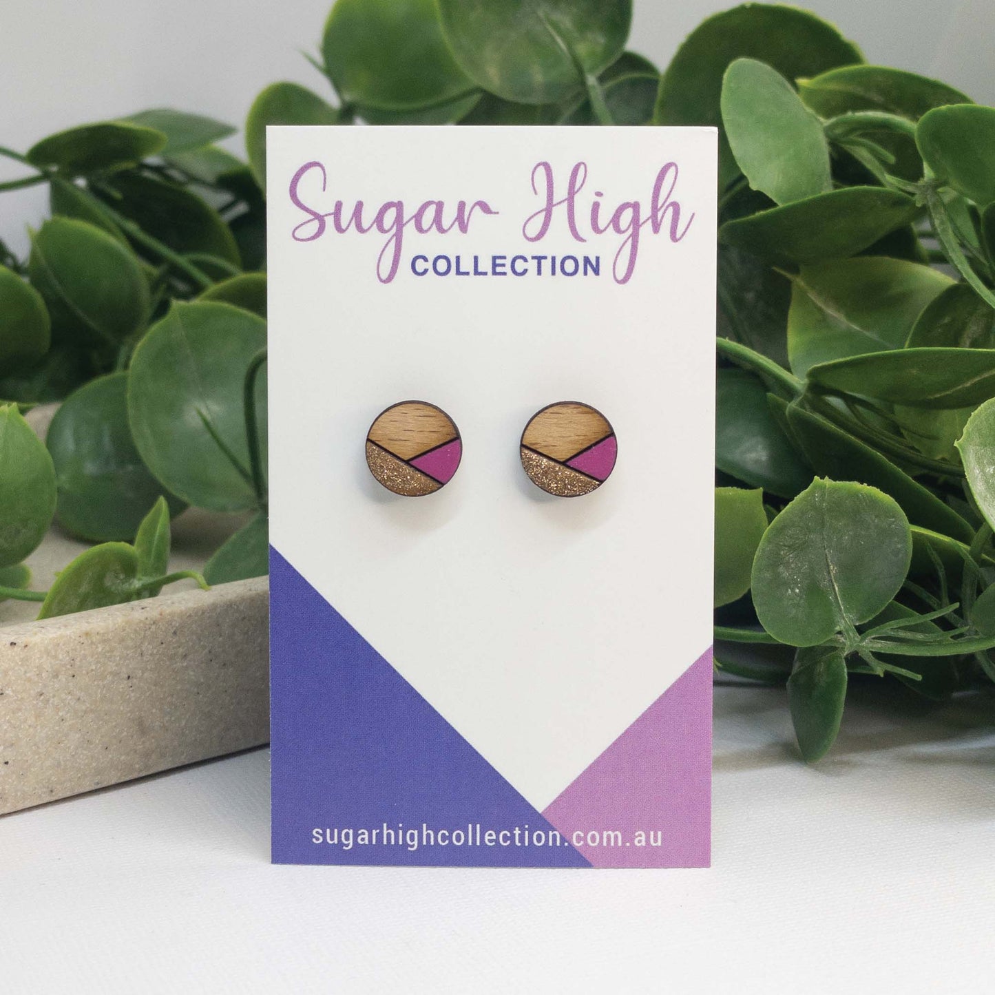 Sunset Sparkle  | Statement Studs