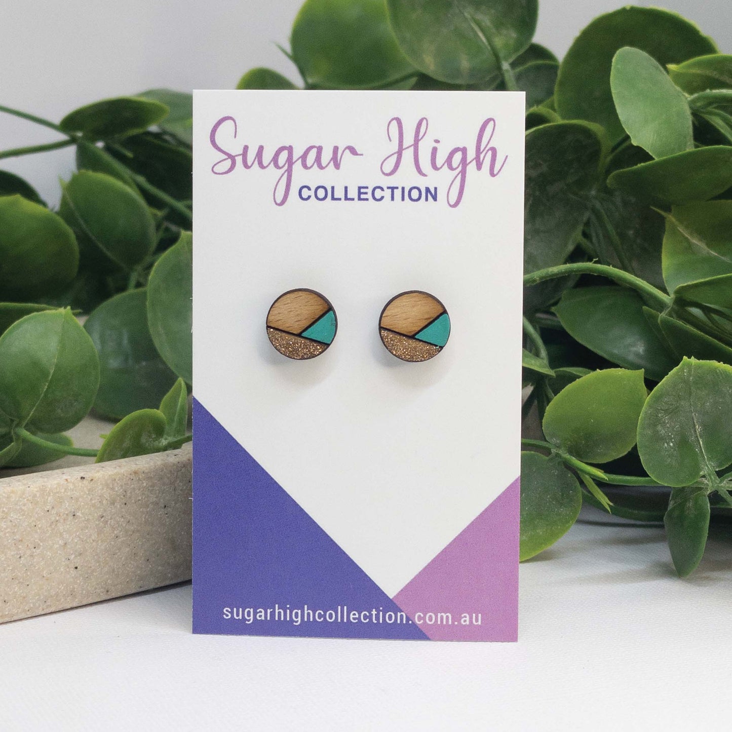 Sunset Sparkle  | Statement Studs