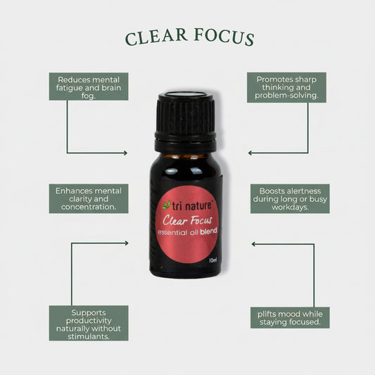 Essential Oil Blend - Clear Focus