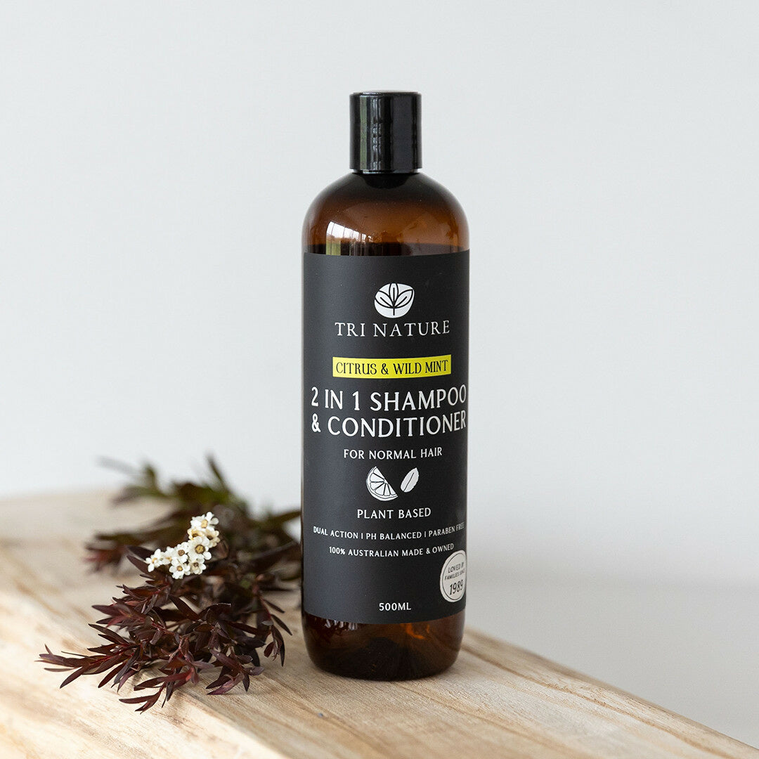 2 in 1 Shampoo/Conditioner - Citrus & Wild Mint